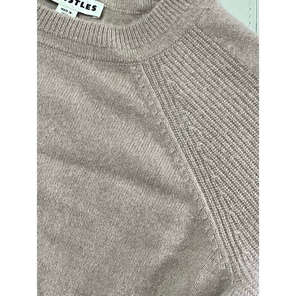 Whistles Rose Cashmere Crewneck Sweater size X-Small - Picture 6 of 12